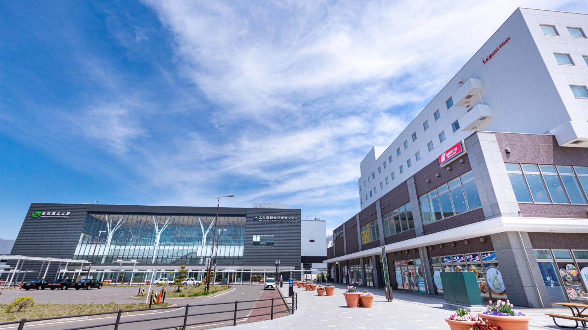 Hotel La'Gent Plaza Hakodate Hokuto Exterior foto